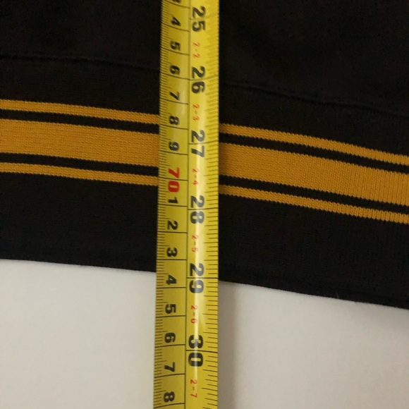 Vintage Ralph Lauren Polo Sport Men’s Varsity Basketball Warmup Black & Yellow - Picture 11 of 16